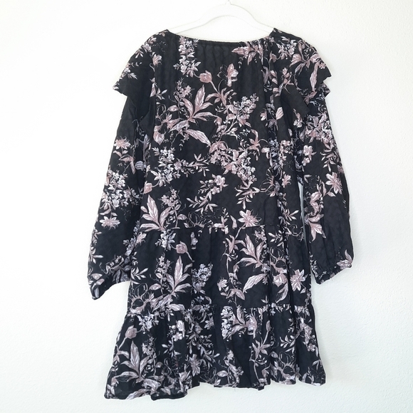 Free People Black Sunbaked Swing Dress L - Picture 5 of 9